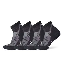 Smartwool Women's Run Ankle Socks 4 - Pack Running Socks