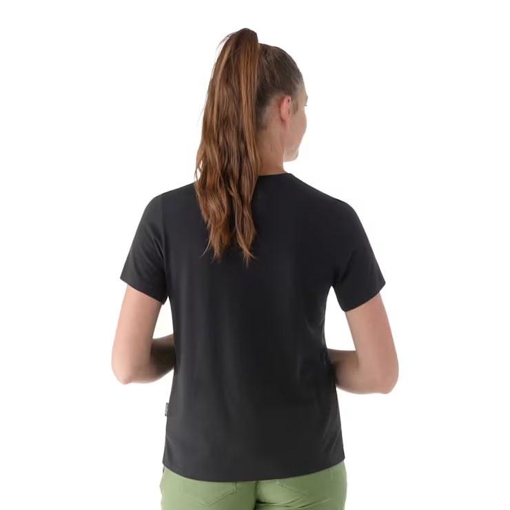 Smartwool Women's Perfect Crew Short Sleeve Tee Shorts - Image 2