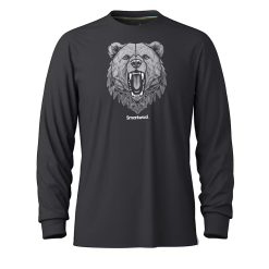 Alternative view of Smartwool Geometric Bear Long Sleeve Graphic Tee T Shirt