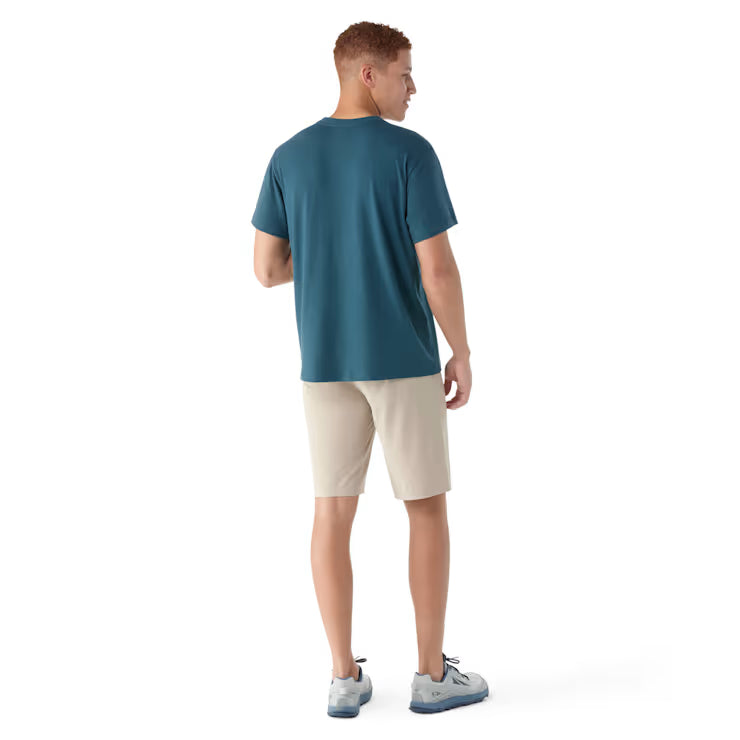 Smartwool Men's Perfect V - Neck Short Sleeve Tee Shorts - Image 2