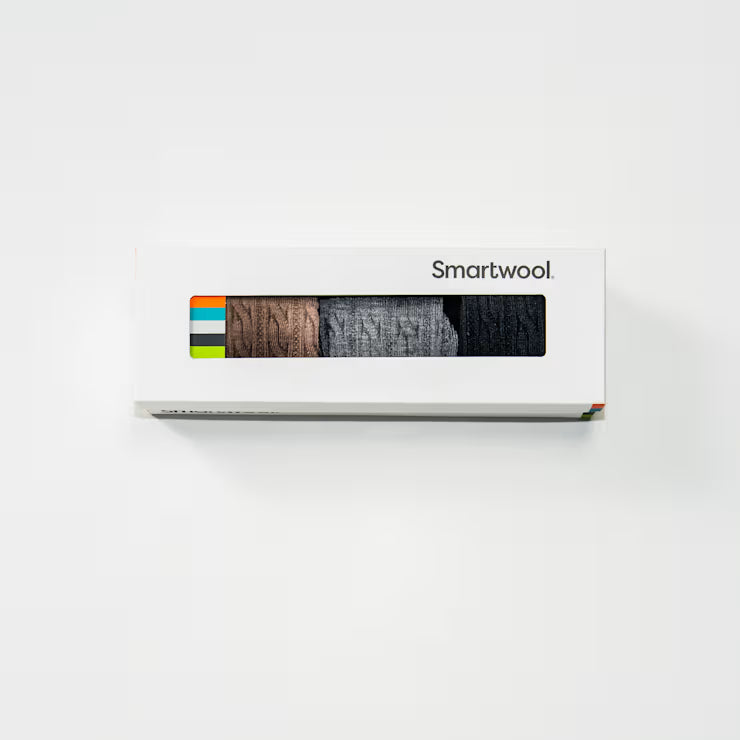 Smartwool Everyday Cable Crew Socks Trio Gift Box Socks - Image 2