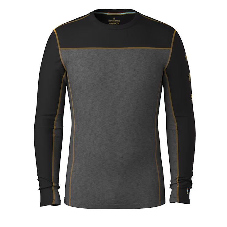 Smartwool Men's Classic Thermal Merino Base Layer Colorblock Crew - Image 5