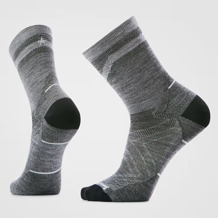 Smartwool Run Mid Crew Pattern Socks Running