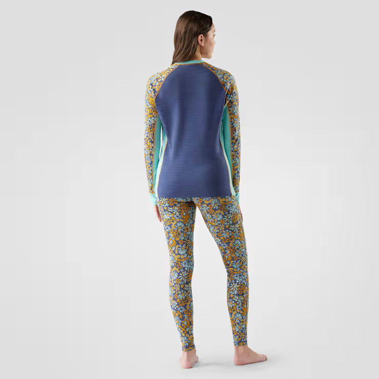 Smartwool Women's Classic Thermal Merino Base Layer Colorblock Crew - Image 2