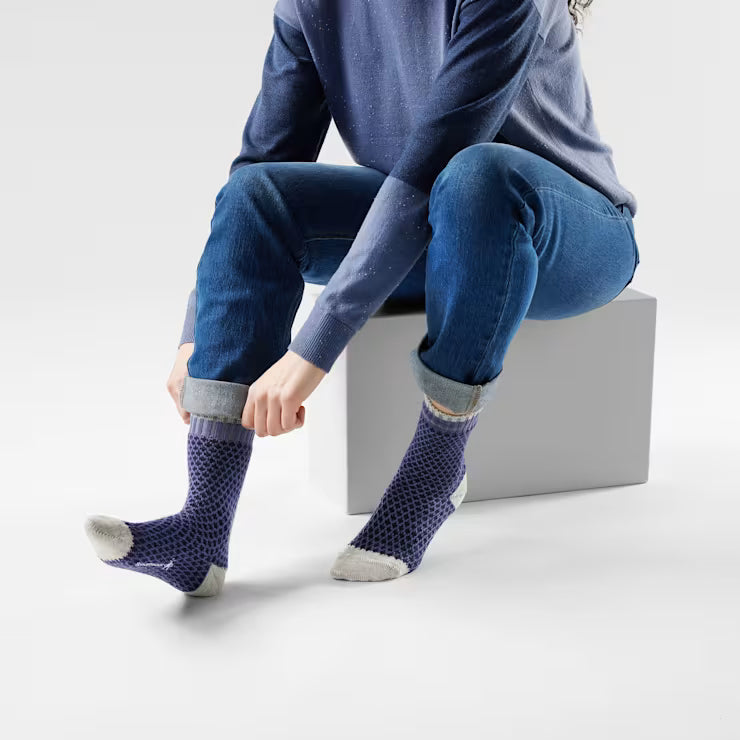 Smartwool Women's Everyday Cozy Popcorn Polka Dot Crew Socks - Image 2