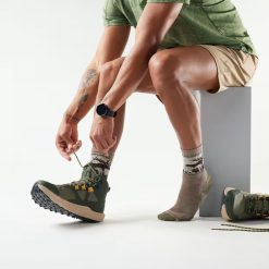 Alternative view of Smartwool Hike Mountain Moose Crew Socks Hiking