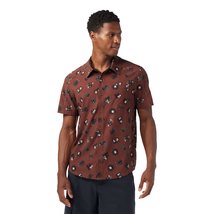 Smartwool Men's Everyday Short Sleeve Button Down Shorts