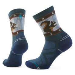 Smartwool Women's Hike Squirrely Crew Socks Hiking