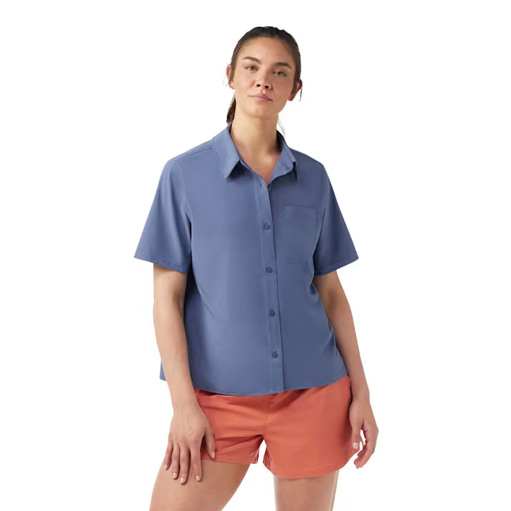 Smartwool Women??s Everyday Short Sleeve Button Down Shorts