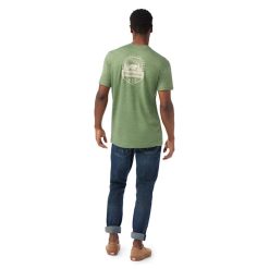 Alternative view of Smartwool Bear Trail Merino Hemp Blend Short Sleeve Graphic Tee Shorts