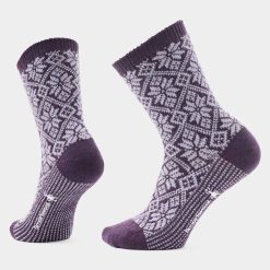 Smartwool Women's Everyday Cozy Traditional Snowflake Crew Socks