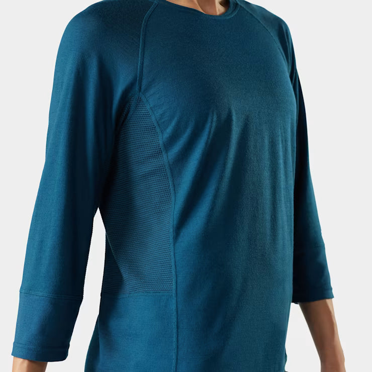 Smartwool Women's Mountain Bike 3/4 Sleeve Jersey - Image 3