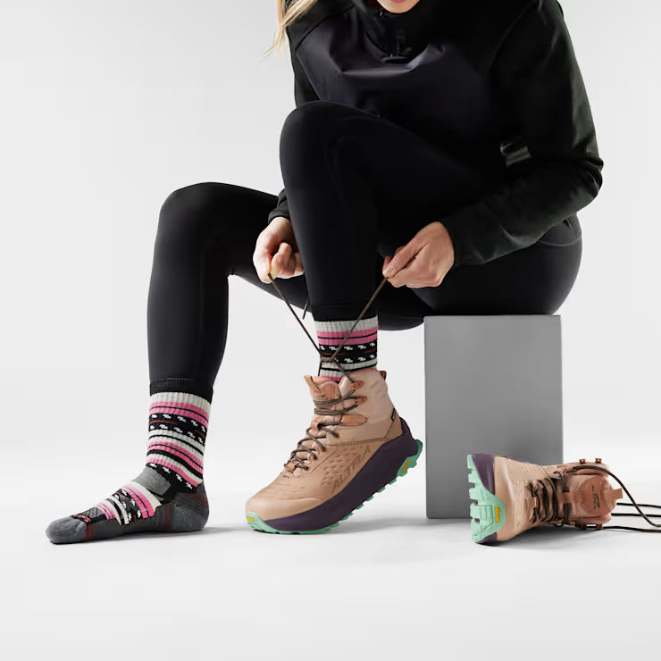 Smartwool Women's Hike Margarita Crew Socks Hiking - Image 2