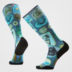 Smartwool Ski Explorer Print Over The Calf Socks Ski