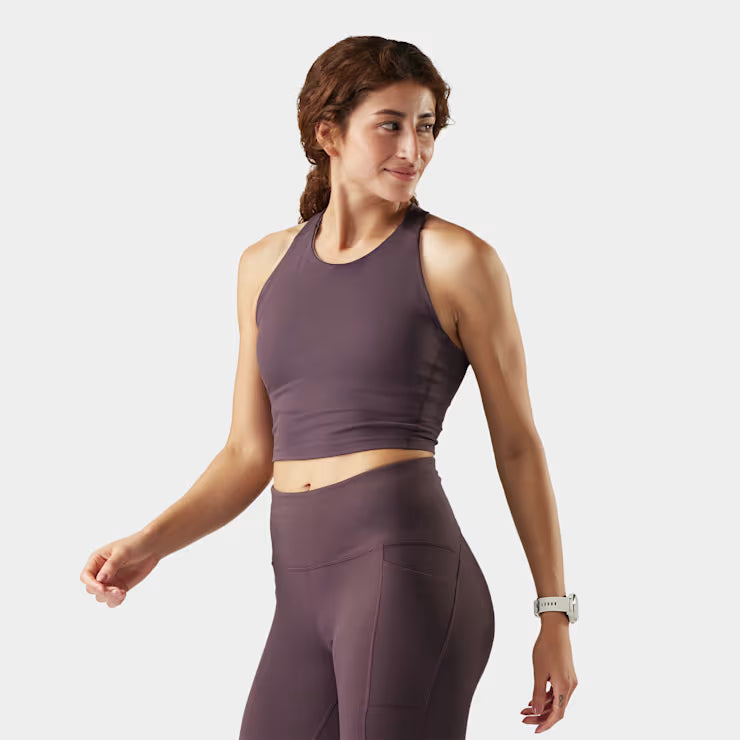 Smartwool Women's Active Crop Bra Sports Bra