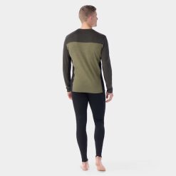 Alternative view of Smartwool Men's Classic Thermal Merino Base Layer Colorblock Crew