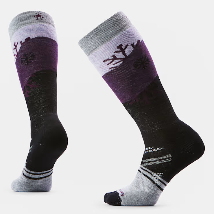 Smartwool Women's Ski Snowpocalypse Pattern Over The Calf Socks Ski