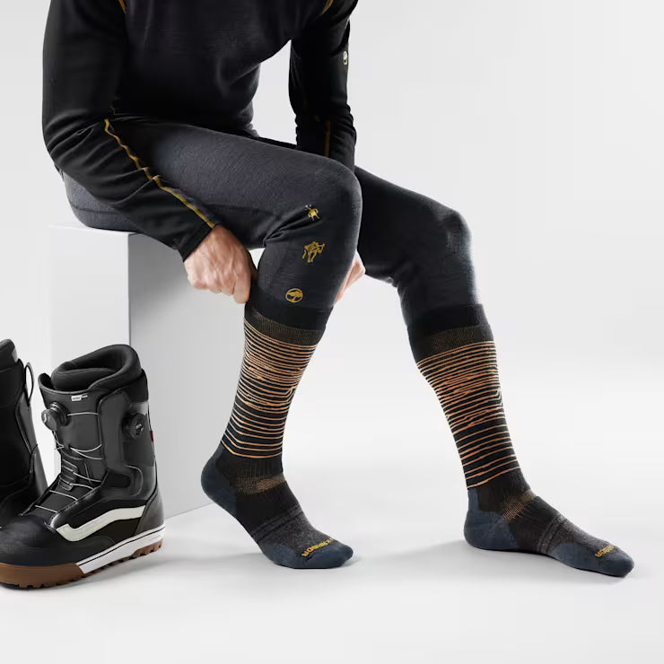 Smartwool Snowboard Iguchi x Arbor Over The Calf Socks Ski - Image 2
