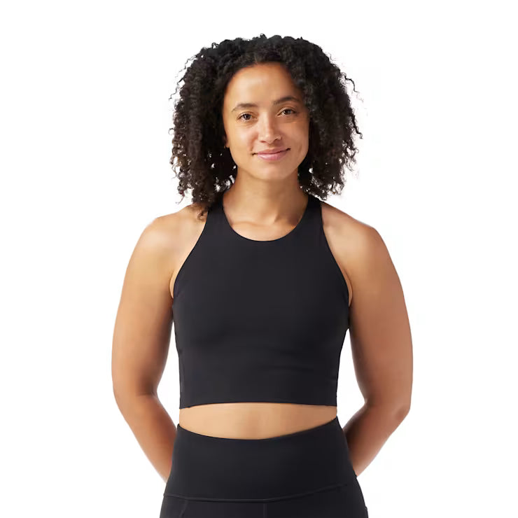 Smartwool Women's Active Crop Bra Sports Bra