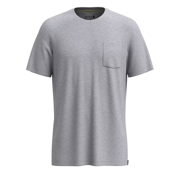 Smartwool Men's Merino Hemp Blend Short Sleeve Pocket Tee Shorts - Image 2