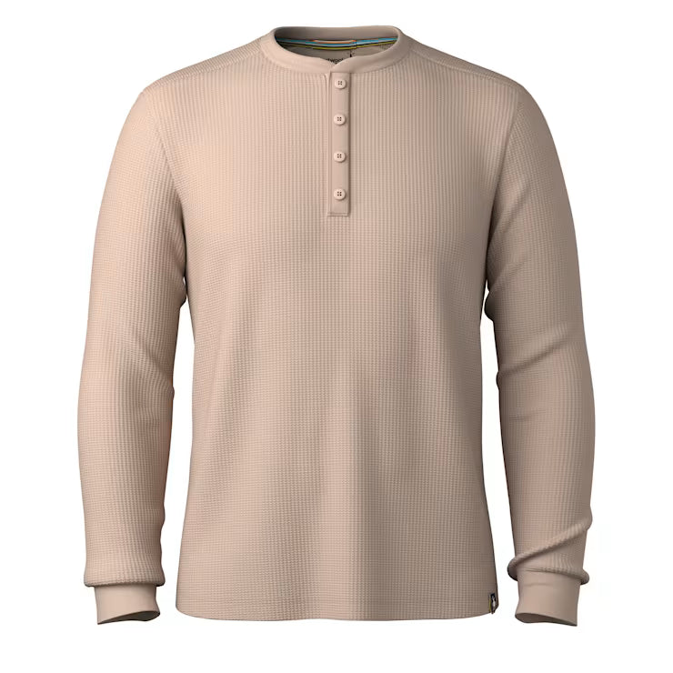 Smartwool Men's Waffle Long Sleeve Henley - Image 3