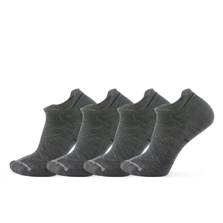 Smartwool Run Low Ankle Socks 4 - Pack Running Socks