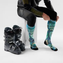 Alternative view of Smartwool Ski Explorer Print Over The Calf Socks Ski