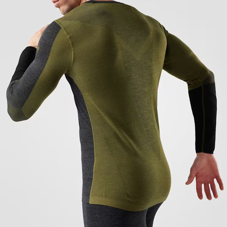 Smartwool Men's Intraknit? Thermal Merino Base Layer Colorblock Crew - Image 2