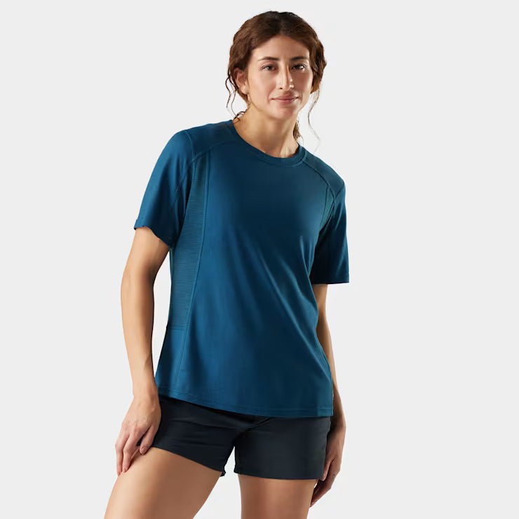 Smartwool Women's Mountain Bike Short Sleeve Jersey Shorts