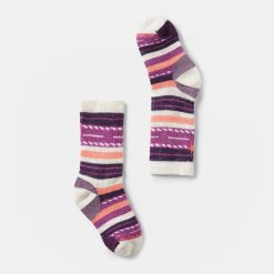 Smartwool Kids' Hike Margarita Crew Socks Hiking