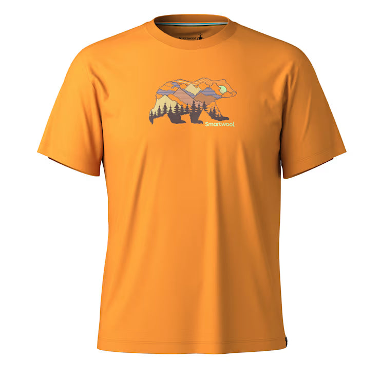 Smartwool Bear View Short Sleeve Graphic Tee Shorts - Image 2
