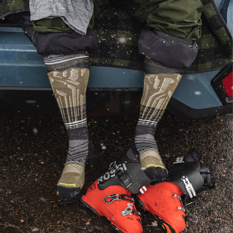 Smartwool Ski Summit Shot Over The Calf Socks Ski - Image 3
