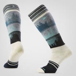 Smartwool Women's Snowboard Twilight Vista Over The Calf Socks Ski