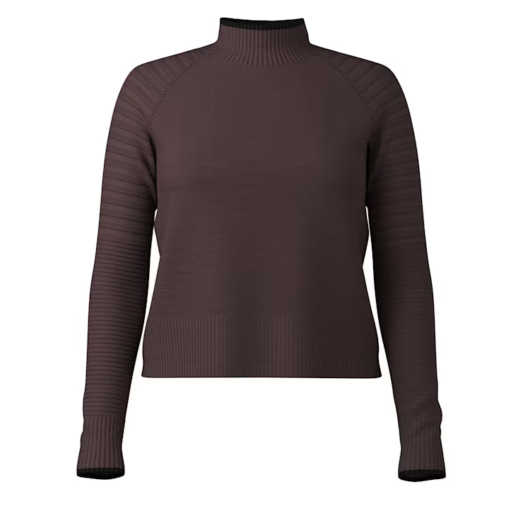 Smartwool Women's Edgewood Mock Neck Sweater - Image 2