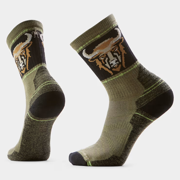 Smartwool Hike Bison Crew Socks Hiking