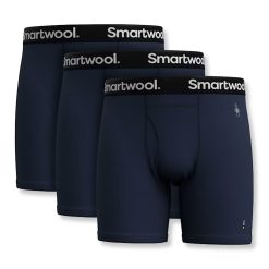 Smartwool Men's Merino Boxer Briefs 3 - Pack Underwear