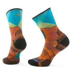 Smartwool Women's Hike Mountain Prism Print Crew Socks Hiking
