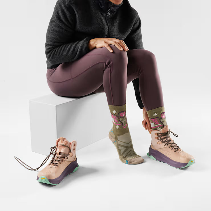 Smartwool Women's Hike Hoo Who Crew Socks Hiking - Image 2