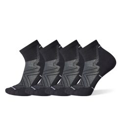Smartwool Run Ankle Socks 4 - Pack Running Socks
