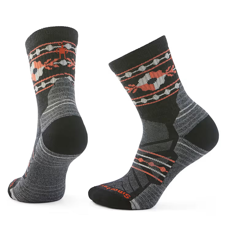 Smartwool Women's Hike Retro Floral Mid Crew Socks Hiking