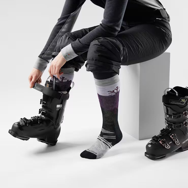 Smartwool Women's Ski Snowpocalypse Pattern Over The Calf Socks Ski - Image 2