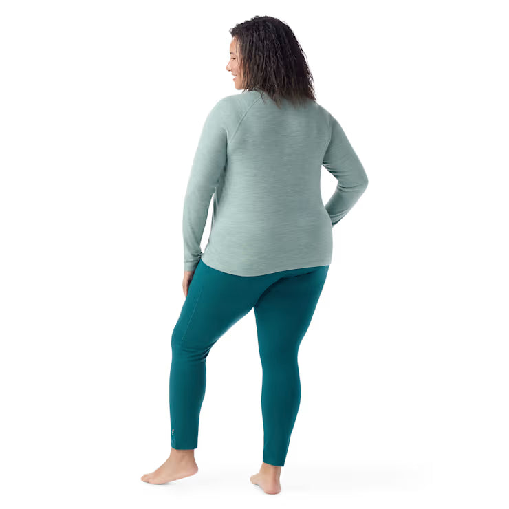 Smartwool Women's Classic Thermal Merino Base Layer 1/4 Zip Plus - Image 2