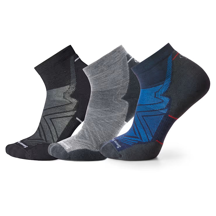 Smartwool Run Ankle Socks Trio Gift Box Running Socks