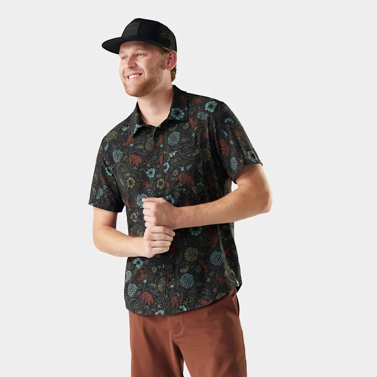 Smartwool Men's Everyday Short Sleeve Button Down Shorts