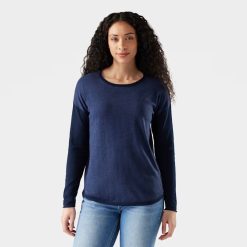 Smartwool Women's Shadow Pine Colorblock Crew Sweater
