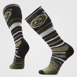 Smartwool Ski Growling Grizzly Over The Calf Socks Ski