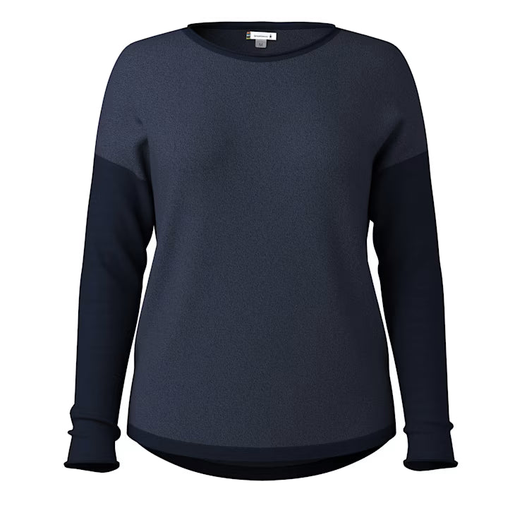 Smartwool Women's Shadow Pine Colorblock Crew Sweater - Image 3