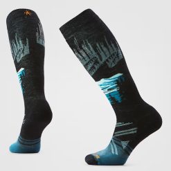Smartwool Women's Ski Alpine Auroras Over The Calf Socks Ski