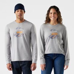Smartwool Snowcat Graphic Long Sleeve Graphic Tee T Shirt