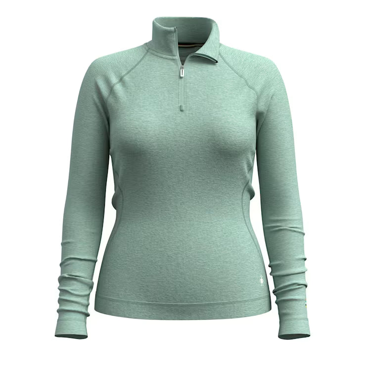 Smartwool Women's Classic Thermal Merino Base Layer 1/4 Zip - Image 2